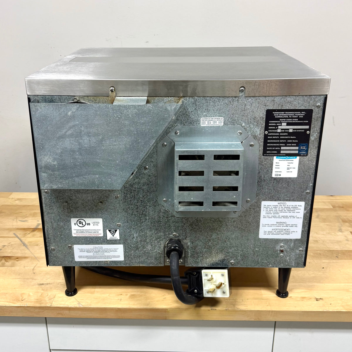 TurboChef Tornado High-Speed Rapid Cook Oven Model NGC D6 Only 4200 cooks