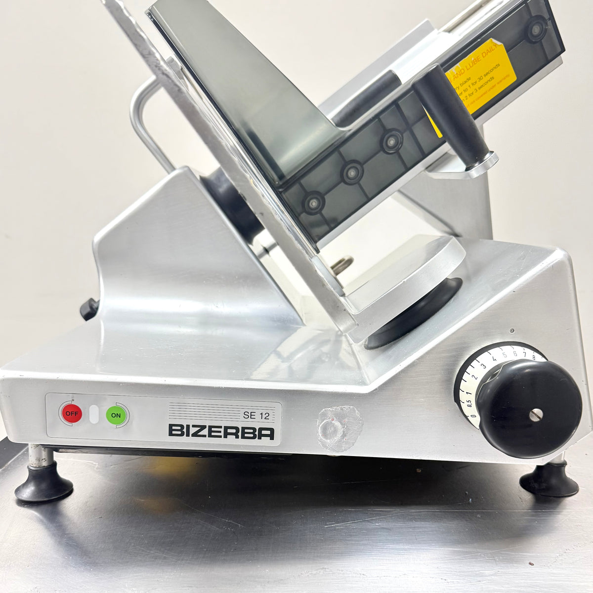 Bizerba SE12 US Manual Commercial Meat & Deli Slicer Restaurant Grocery