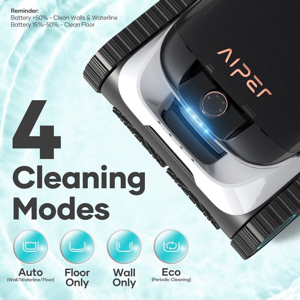 AIPER SCUBA N1 Robot Cordless Pool Vacuum Cleaner - Used - Tested