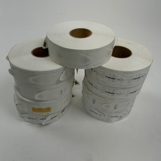 Turn-O-Matic White Tickets Open Package Lot of 9