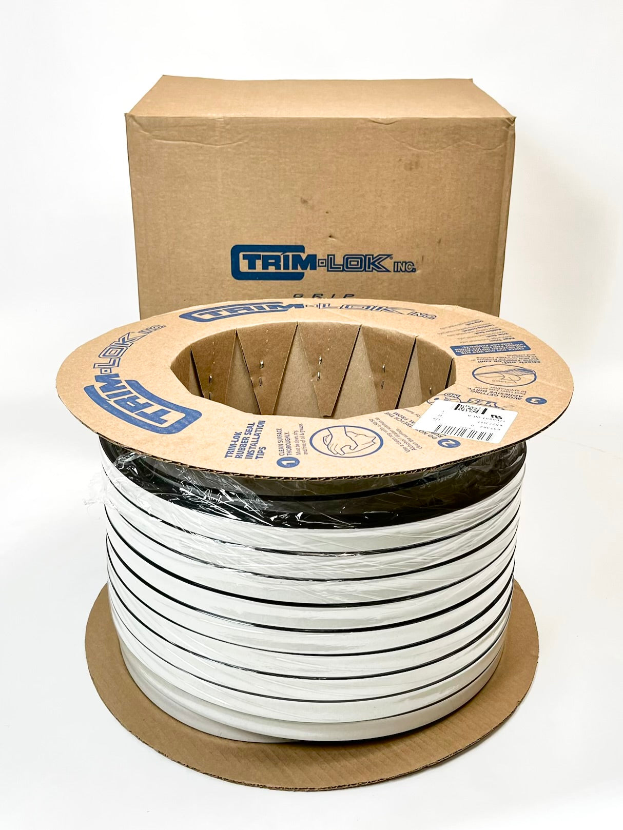 Trim-Lok X5272HT-125 Seal, Foam, D, 1 IN x 1 IN EPDM