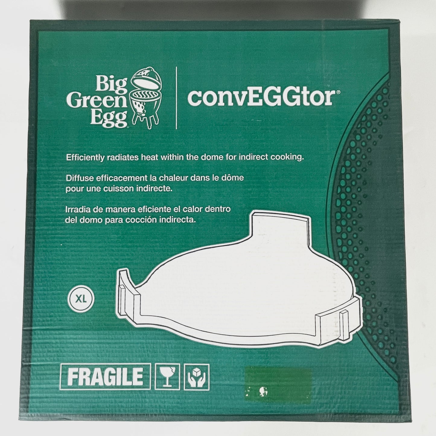 Big Green Egg Conveggtor Size: Extra Large Brand New