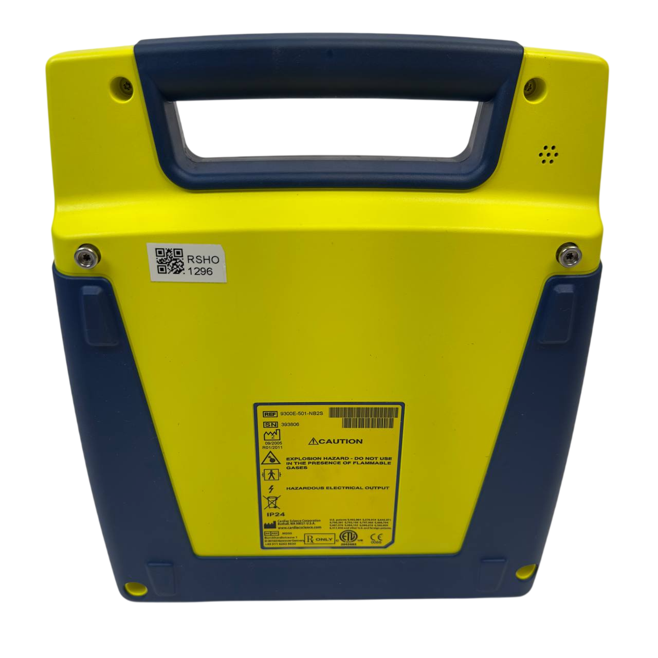 Cardiac Science G3 AED Powerheart, defibrillator, No Battery, tested, comes with pads