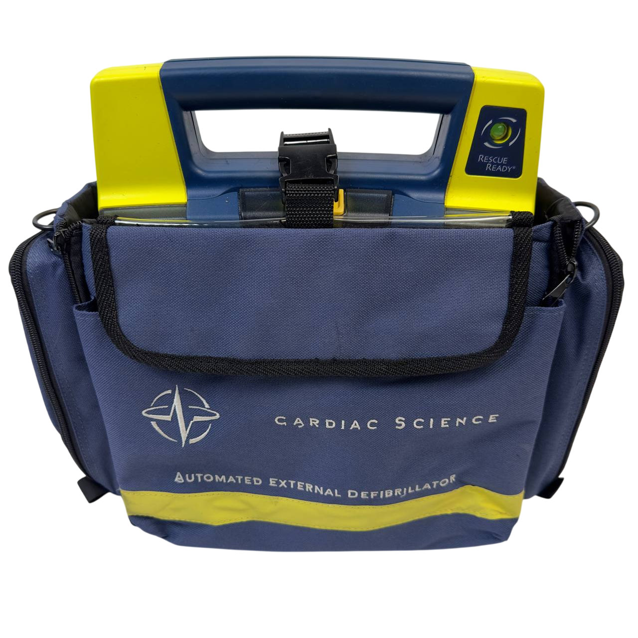 Cardiac Science G3 AED Powerheart, defibrillator, No Battery, tested, comes with pads