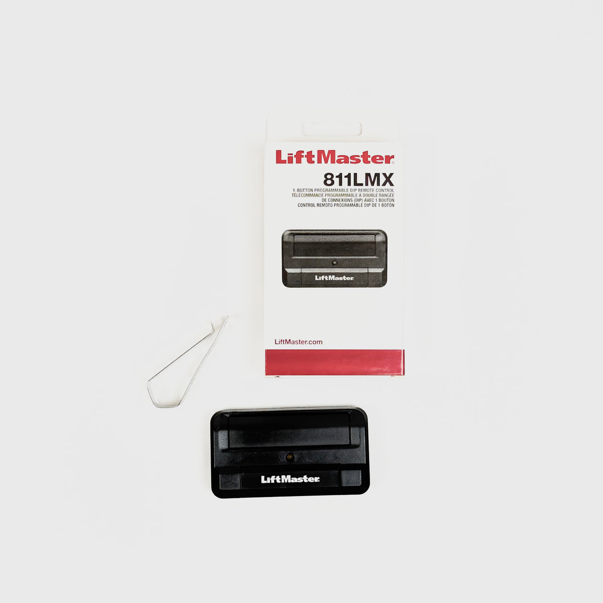 LiftMaster 811LMXMC 1-Button Commercial Remote Control Case of 24 units