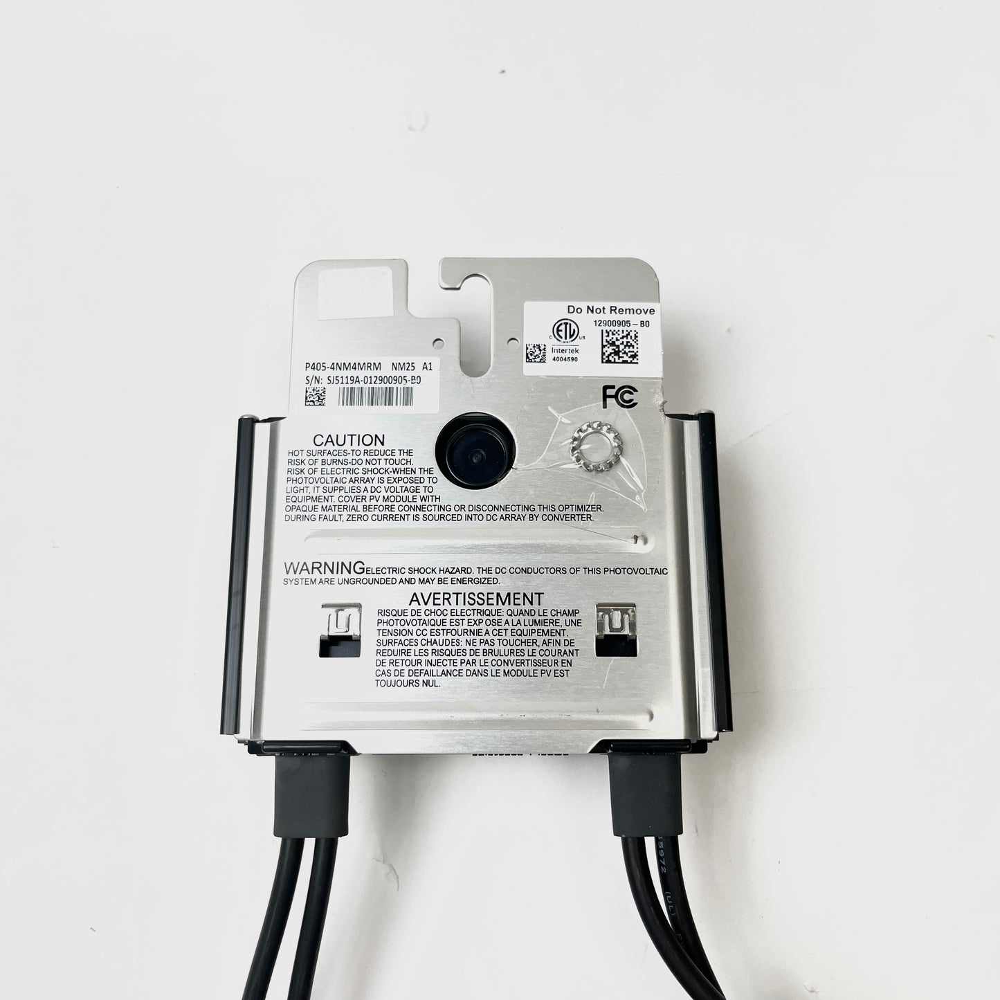 SolarEdge P405-4NM4MRM-NM25 405W Power Optimizer – MC4 – North America