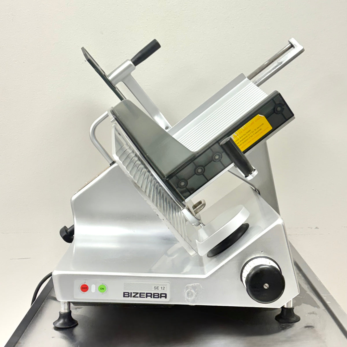 Bizerba SE12 US Manual Commercial Meat & Deli Slicer Restaurant Grocery