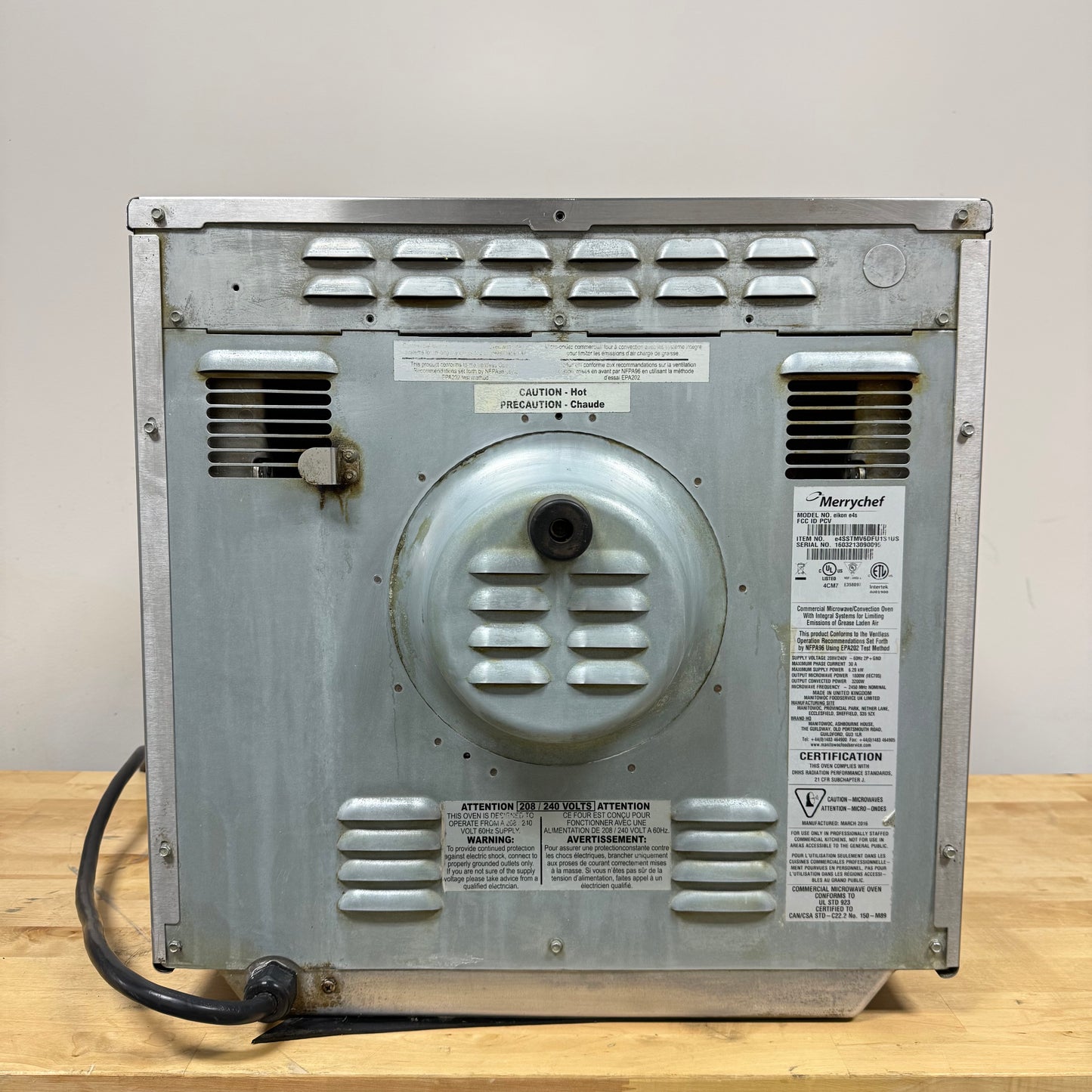 MerryChef eiken E4s Rapid Cook Oven High Speed