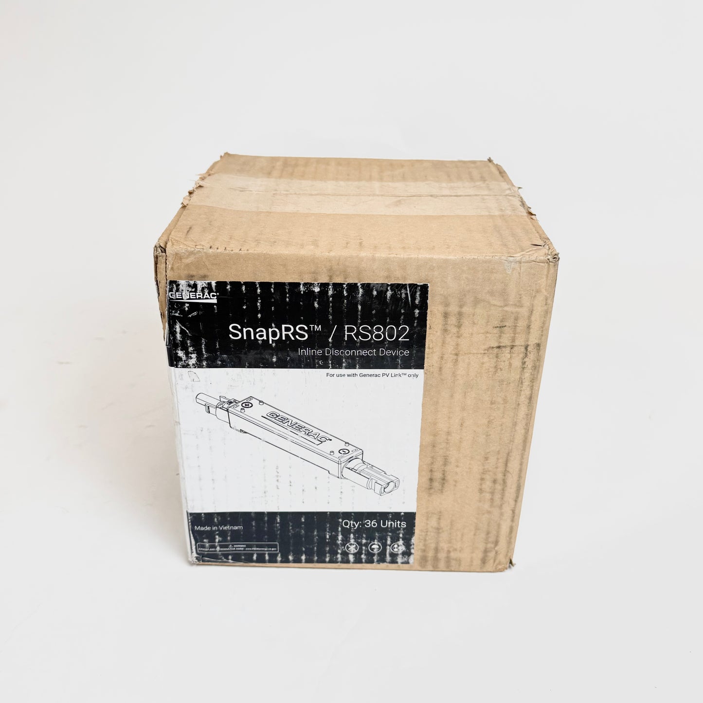 Generac SnapRS Rapid Shutdown Device – Solar PV Module-Level Safety Brand New