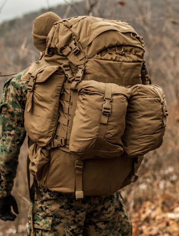 USMC Military Coyote Sustainment Pouches (2 per pack)