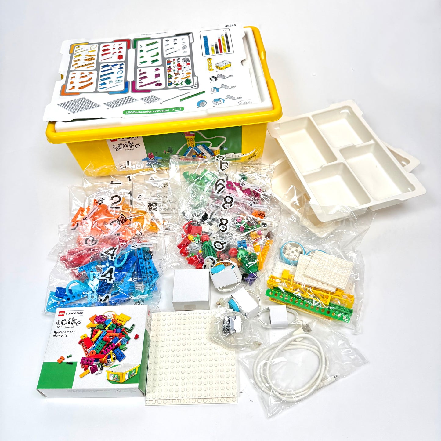 New LEGO Education SPIKE Essential Set 45345 STEAM Robotics & Coding Kit