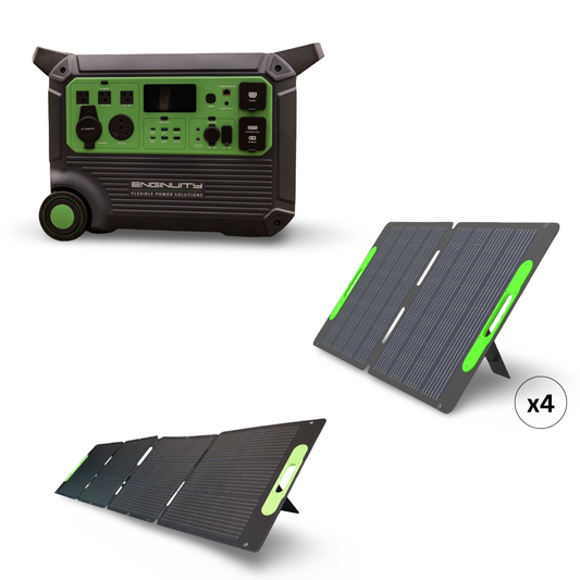 (M)edium Kit with 600 Watts of Solar panels