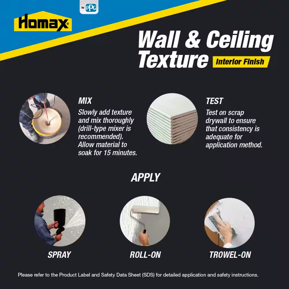 Homax Premixed Wall Texture 74 Oz