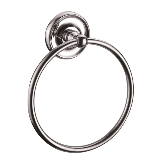 The Design House San Martin Towel Ring in Chrome