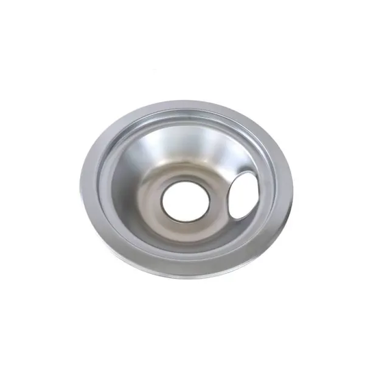 6" Chrome Drip Bowl For GE/HOTPOINT, Package Of 6