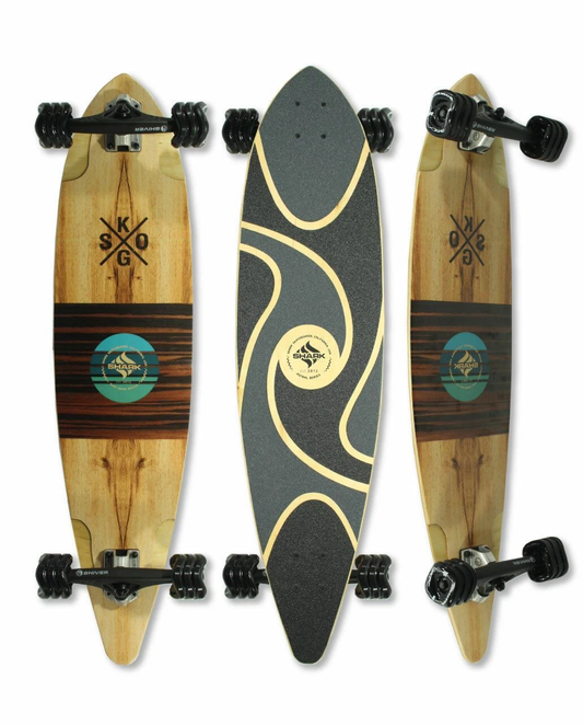 Shark Wheel Pintail Skogger (Pinskog) Longboard