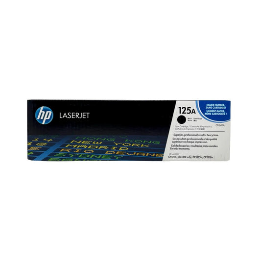 HP 125A LaserJet CB540AD Black HP toner cartridge NEW Sealed
