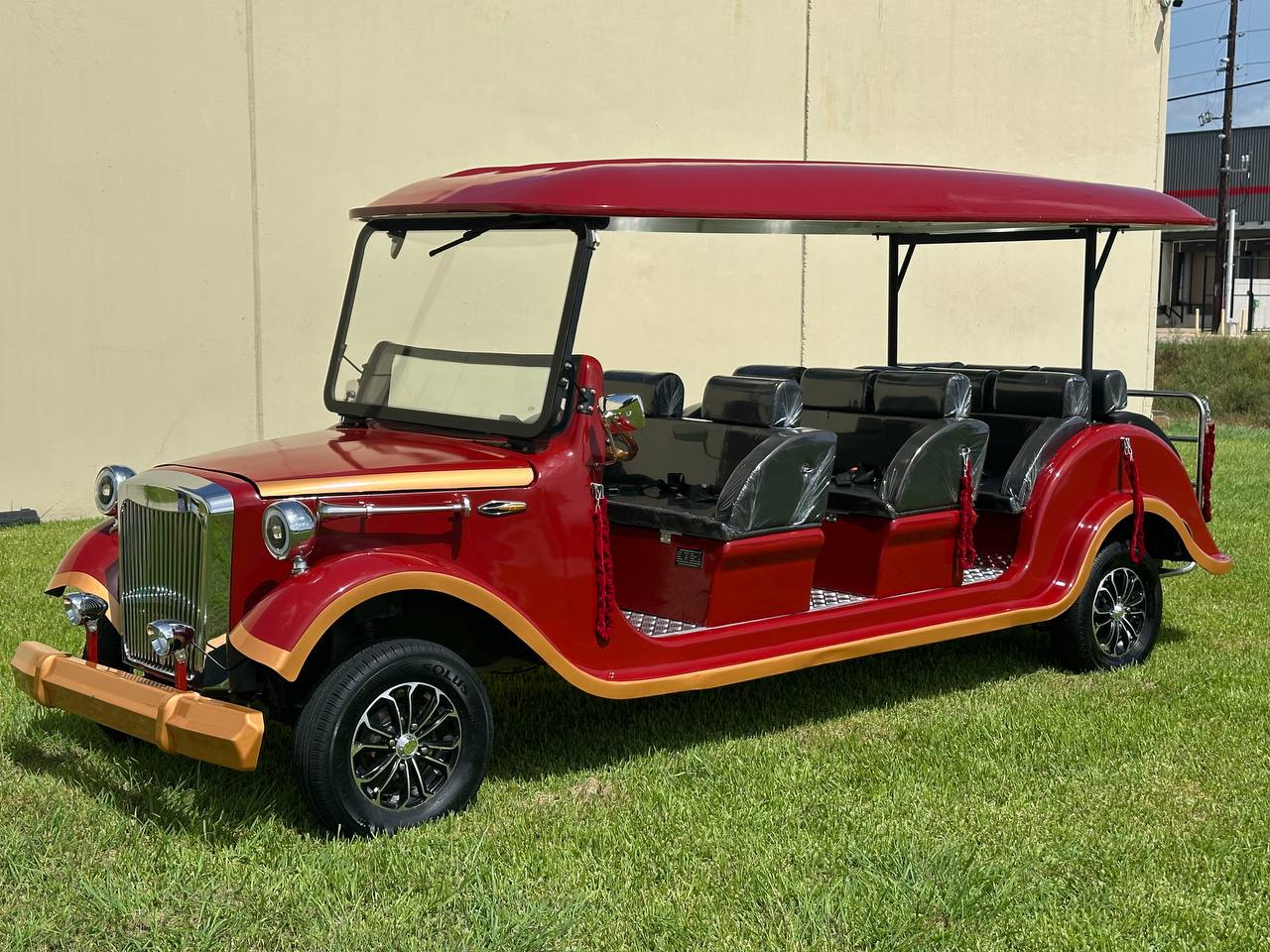 Vintage Electric 11-Passenger Sightseeing Cart