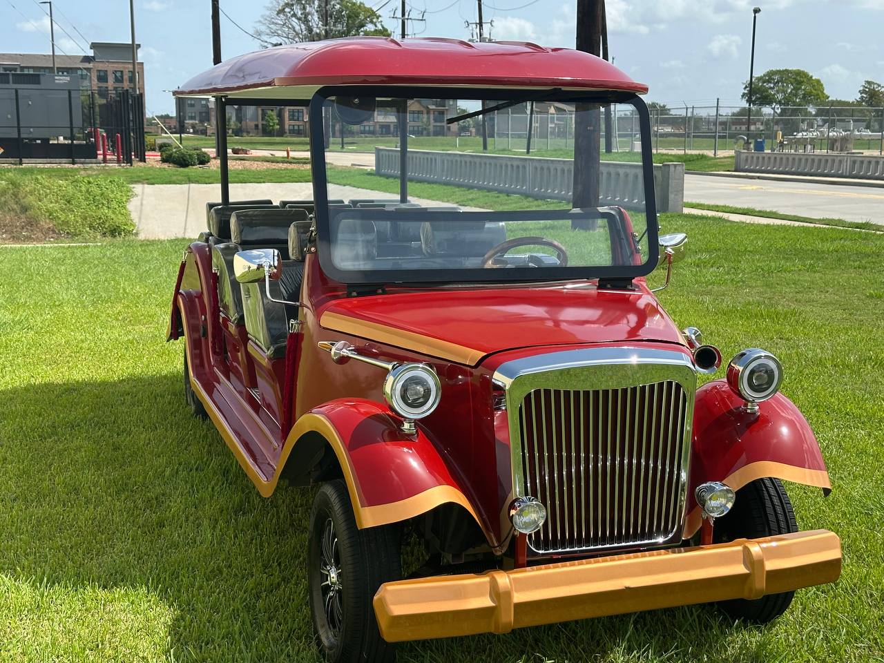 Vintage Electric 11-Passenger Sightseeing Cart
