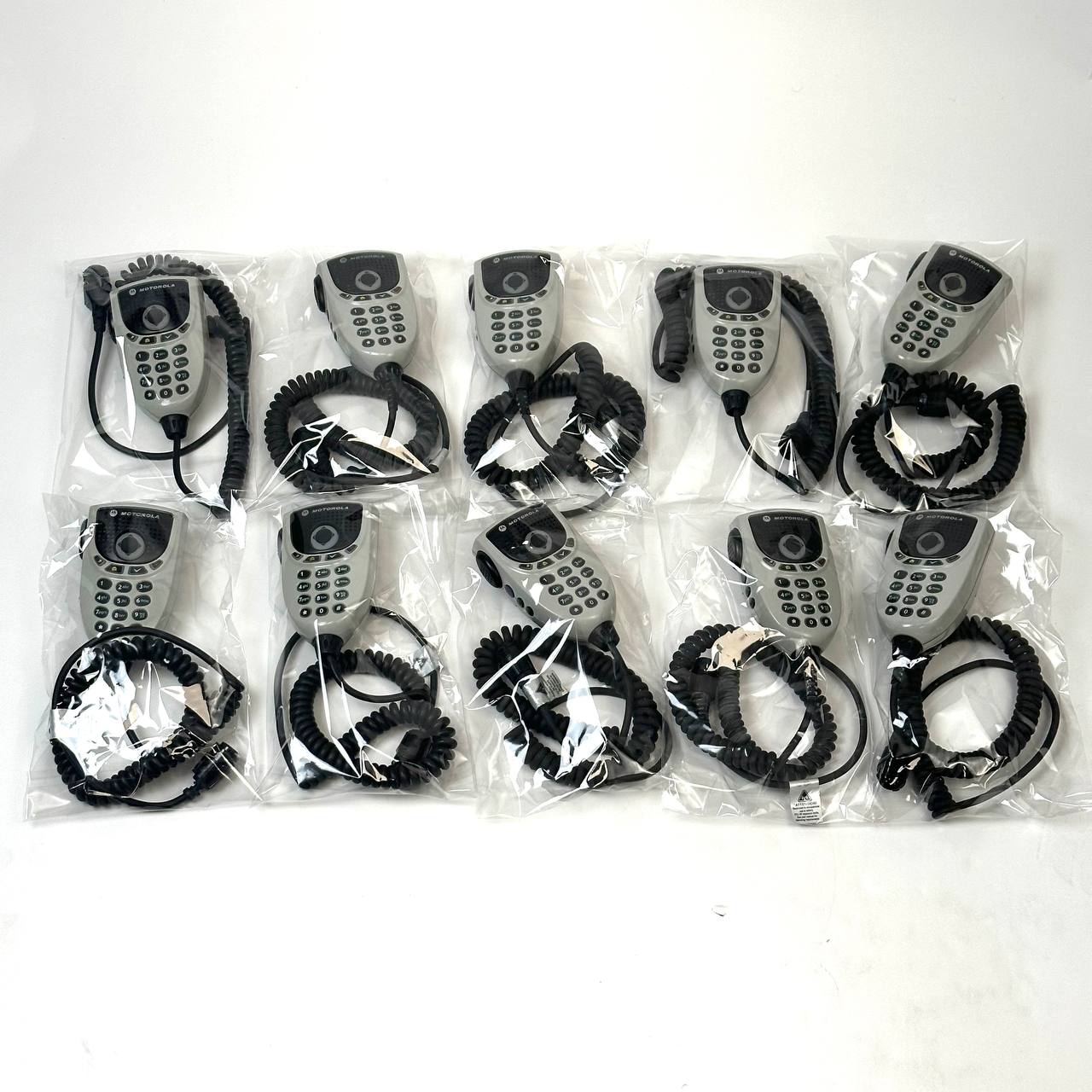 Motorola HMN4079 Tested with Video! Keypad Mic For XTL APX Mobile Radios - 10 Pack