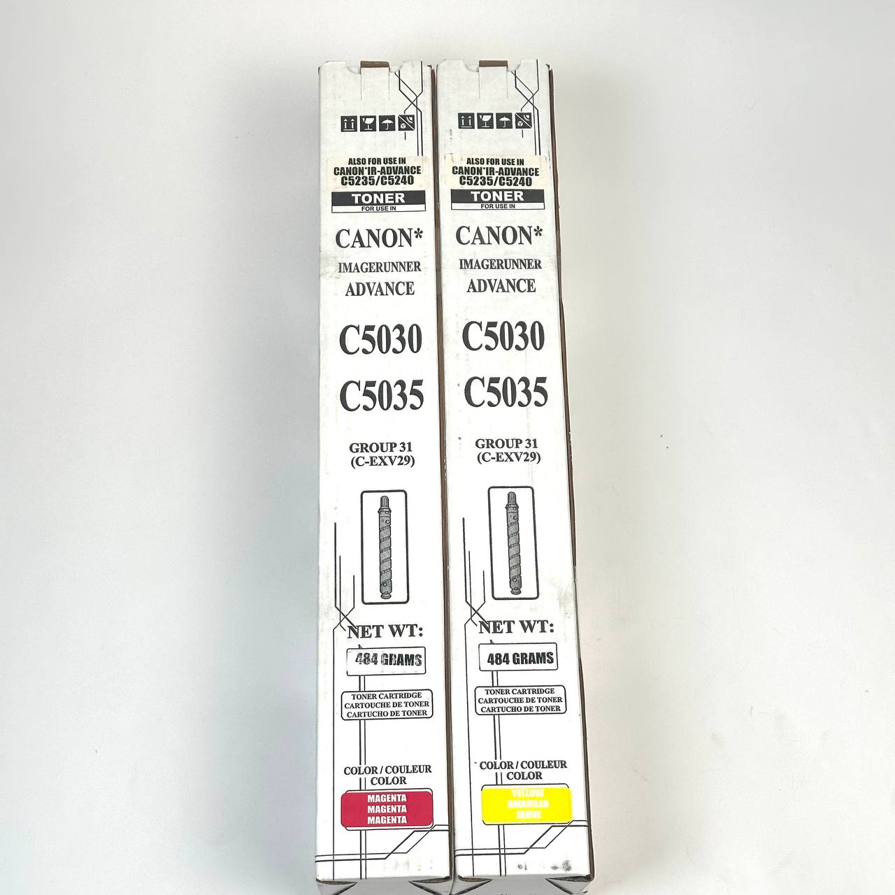 New Generic 4 pack color *for use in Canon C5030, C5035, C5235, C5240* toner cartridge