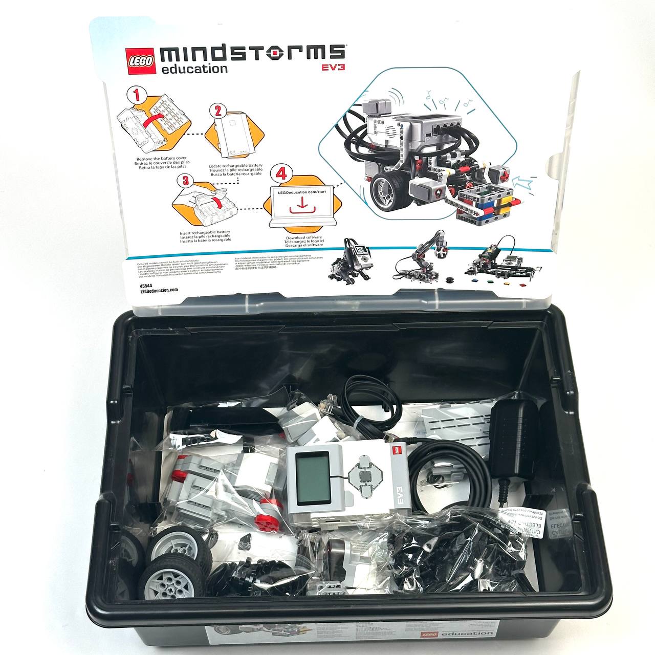 LEGO MINDSTORMS Education EV3 Core Set 45544 – Complete, Tested, With Charger