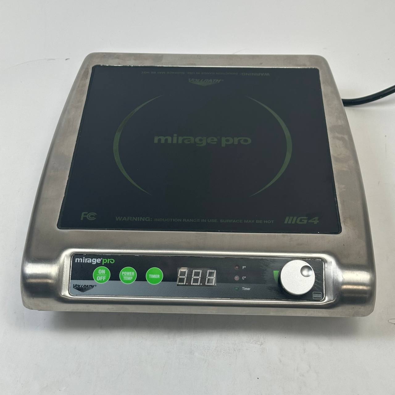 Vollrath Mirage Pro 59500P 1800W Countertop Induction Range