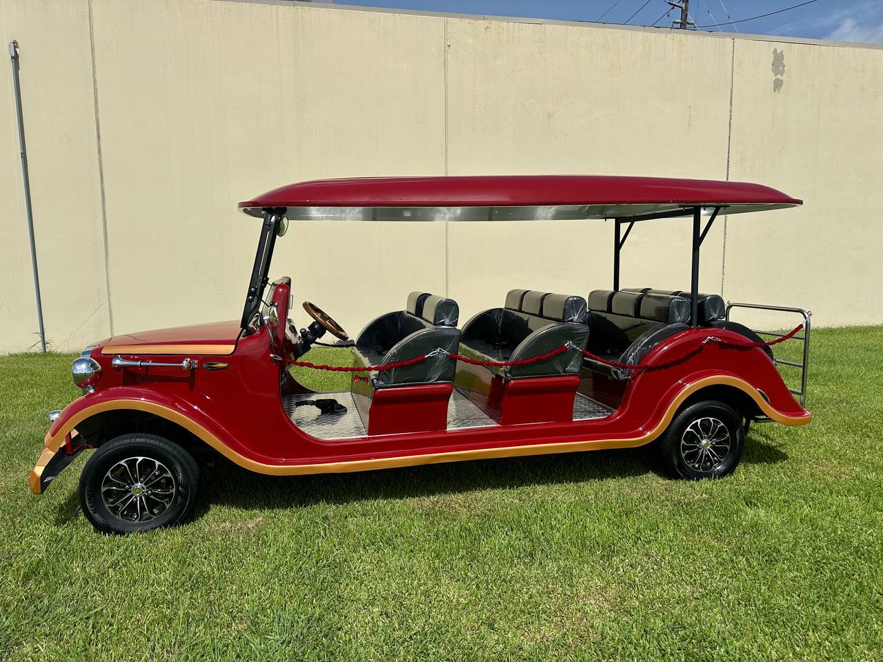 Vintage Electric 11-Passenger Sightseeing Cart