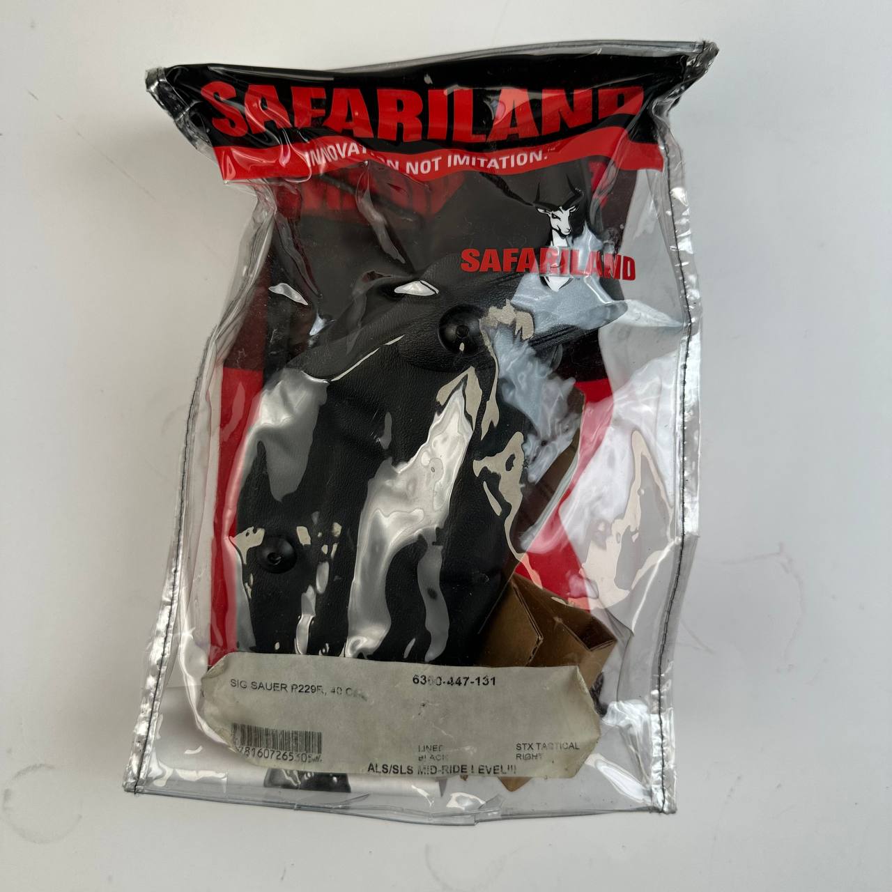 Safariland Sig Sauer P229R – STX Tactical Black (Right Hand) 6360-447-131 Holster