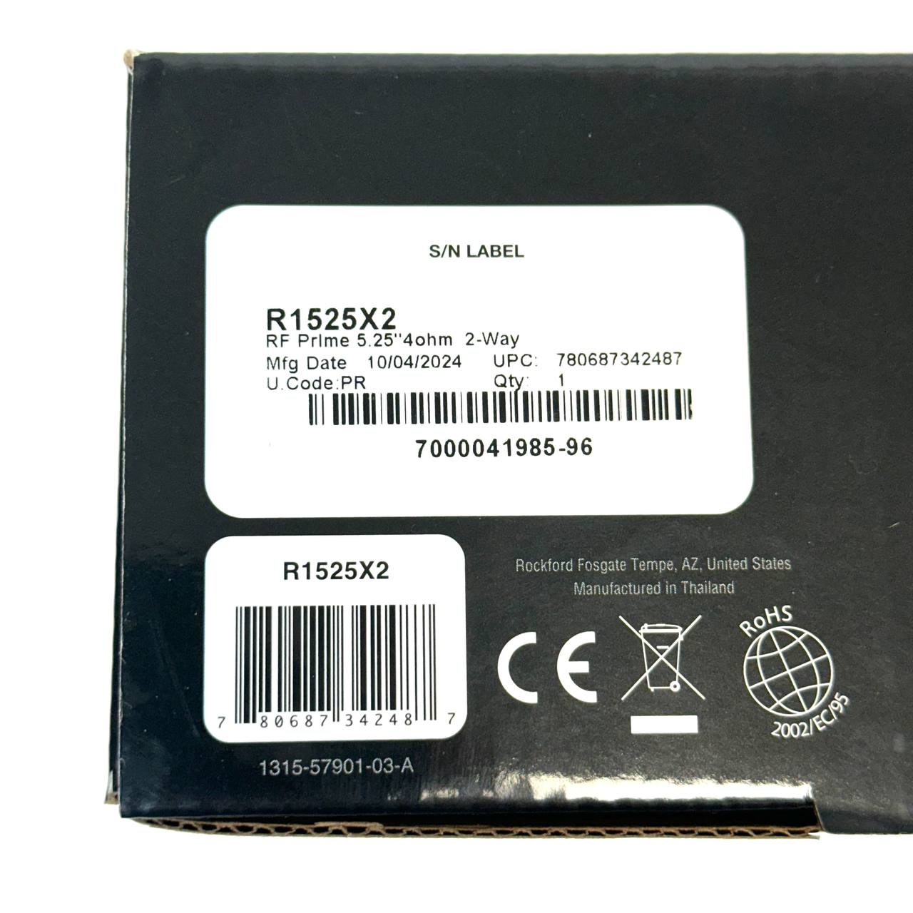 Rockford Fosgate Prime R1525X2 Speakers