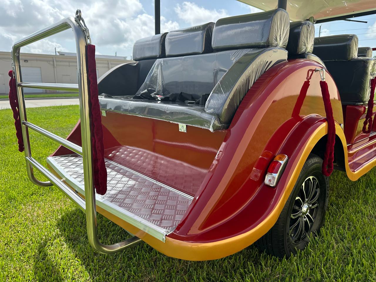 Vintage Electric 11-Passenger Sightseeing Cart