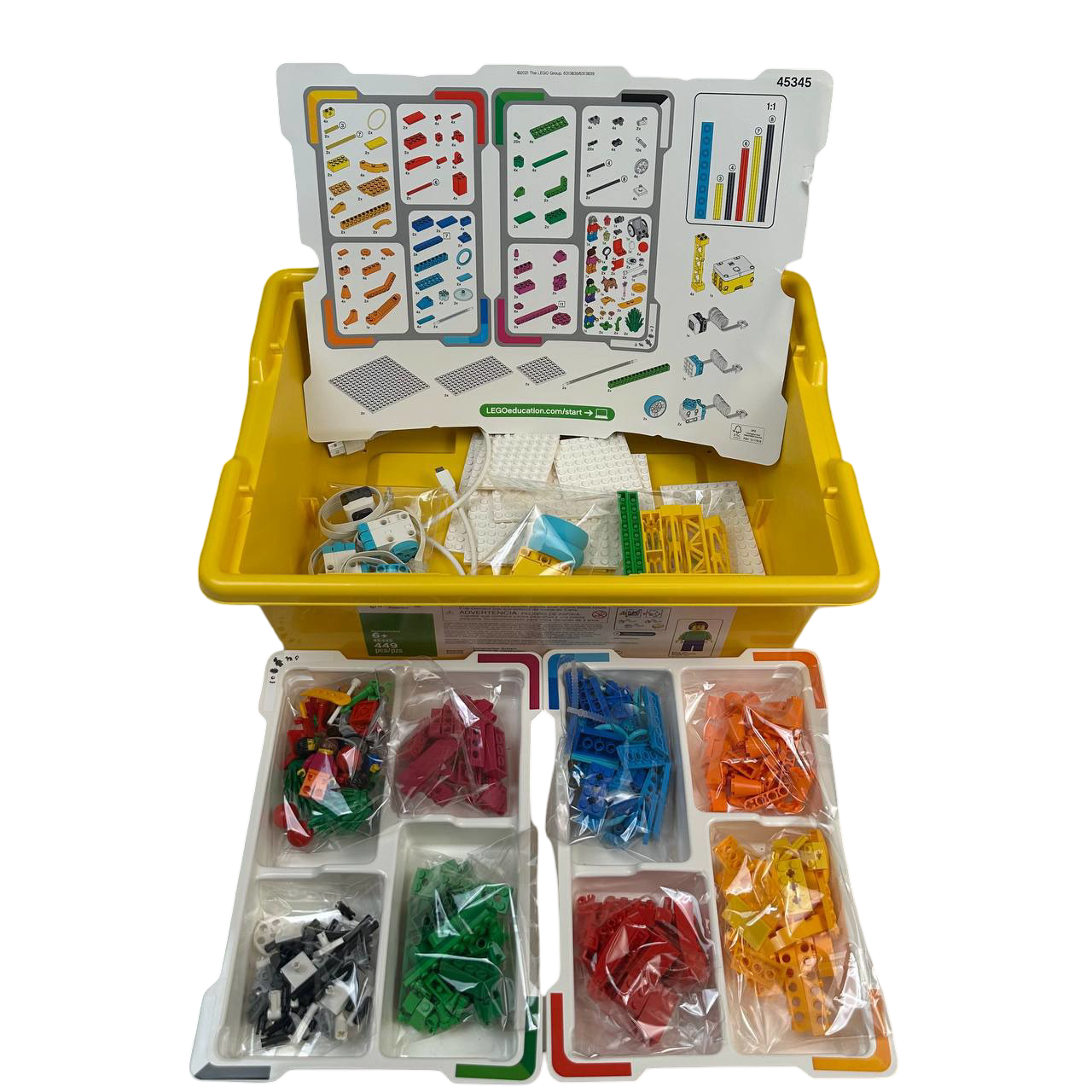 COMPLETE LEGO Education: Spike Essential (45345) Tested Set
