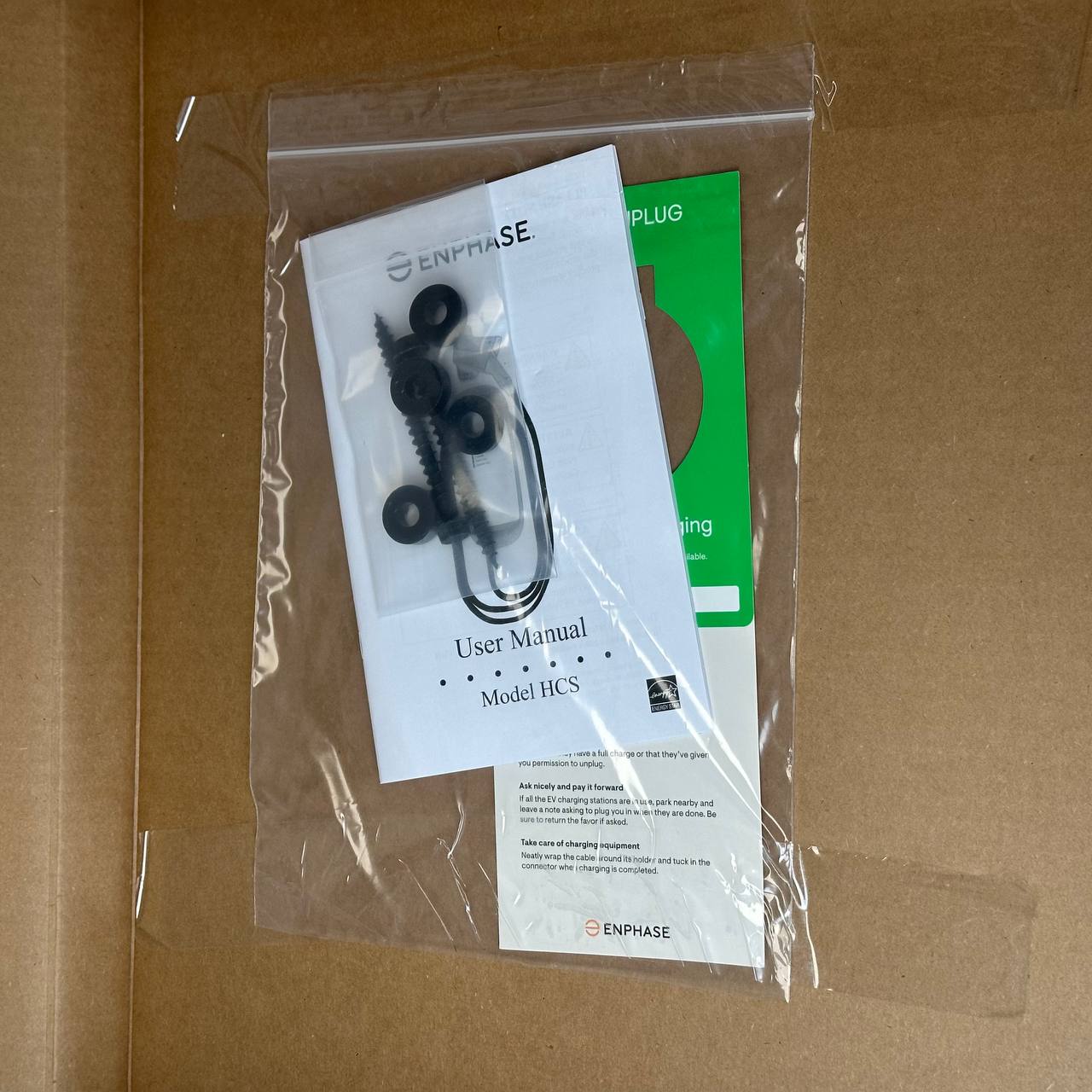 New in Box Enphase 50 Amp - HCS-50 Level 2 EV Charger