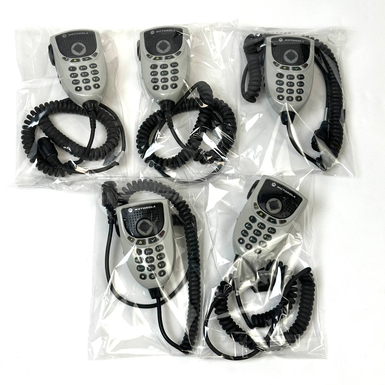 Motorola HMN4079 Tested with Video! Keypad Mic For XTL APX Mobile Radios - 5 Pack