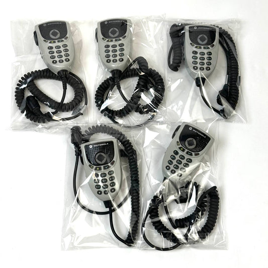 Motorola HMN4079 Tested with Video! Keypad Mic For XTL APX Mobile Radios - 5 Pack