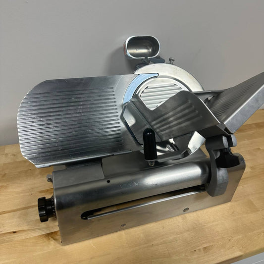 Globe 3500 Meat Slicer with attached sharpener