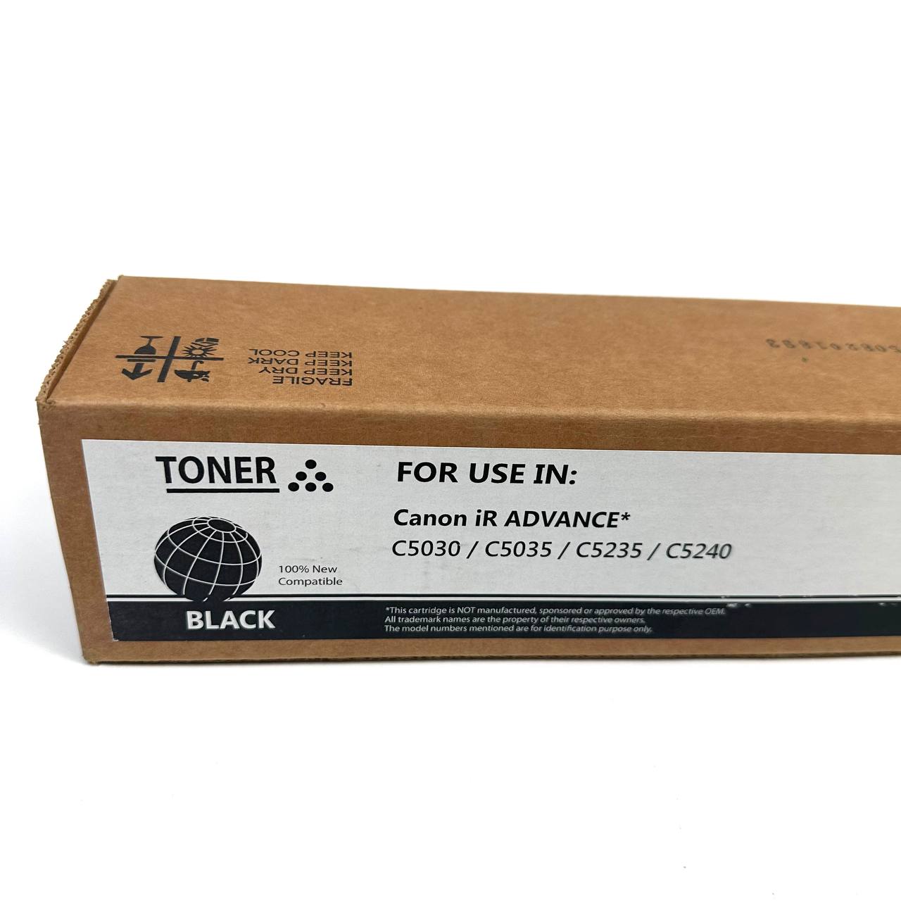 New Generic toner cartridge for us in *Canon C5030, C5035, C5235, C5240 Black