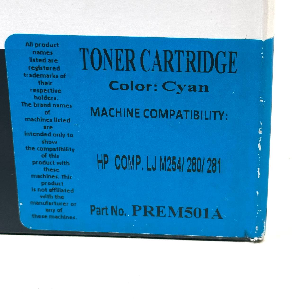 New Compatible Toner Cartridge Cyan for us in HP laser jet M254, M280, M281 202A
