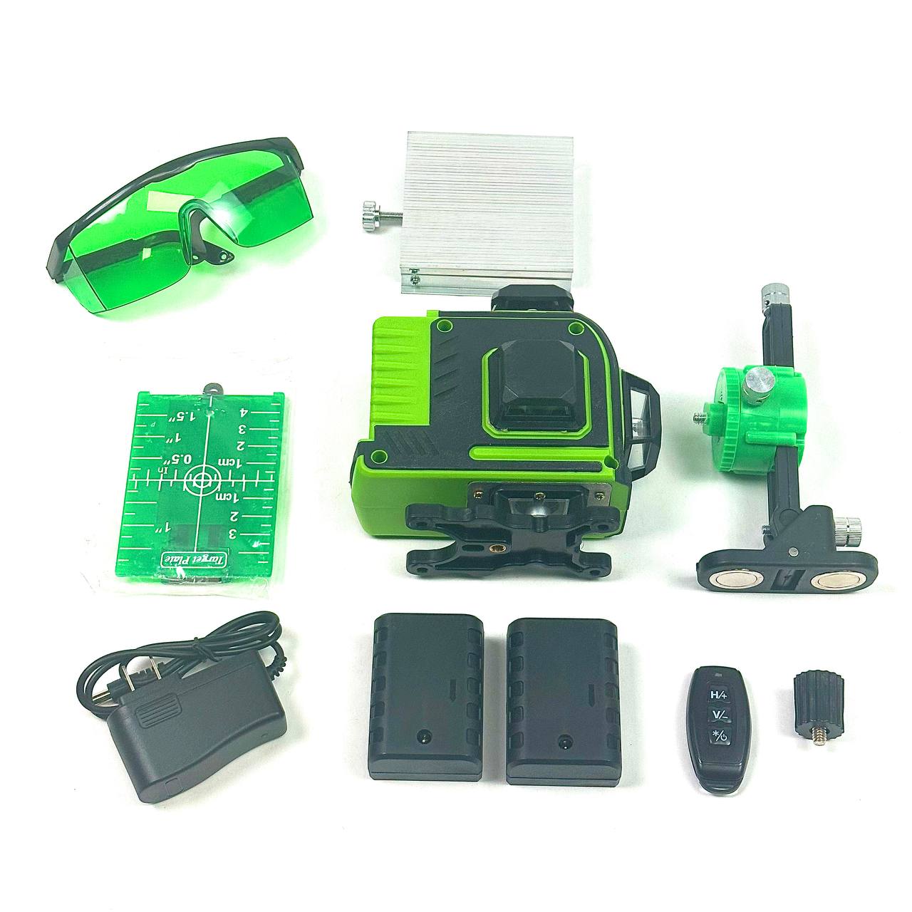 Elikliv Laser Level and Protective Eyeglasses with two batteries and remote