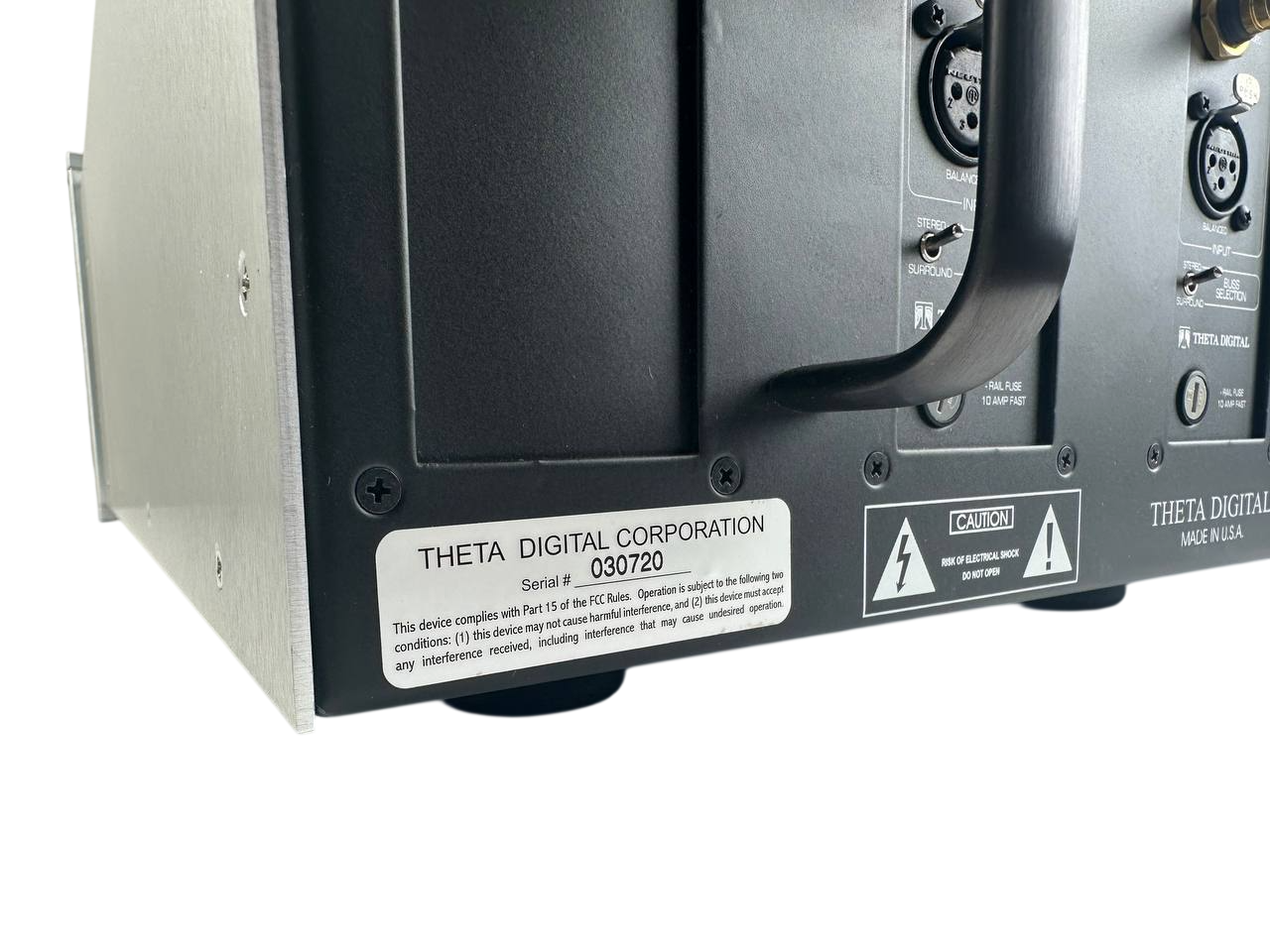 Theta Digital Dreadnaught III 3-Channel Power Amplifier – 230V