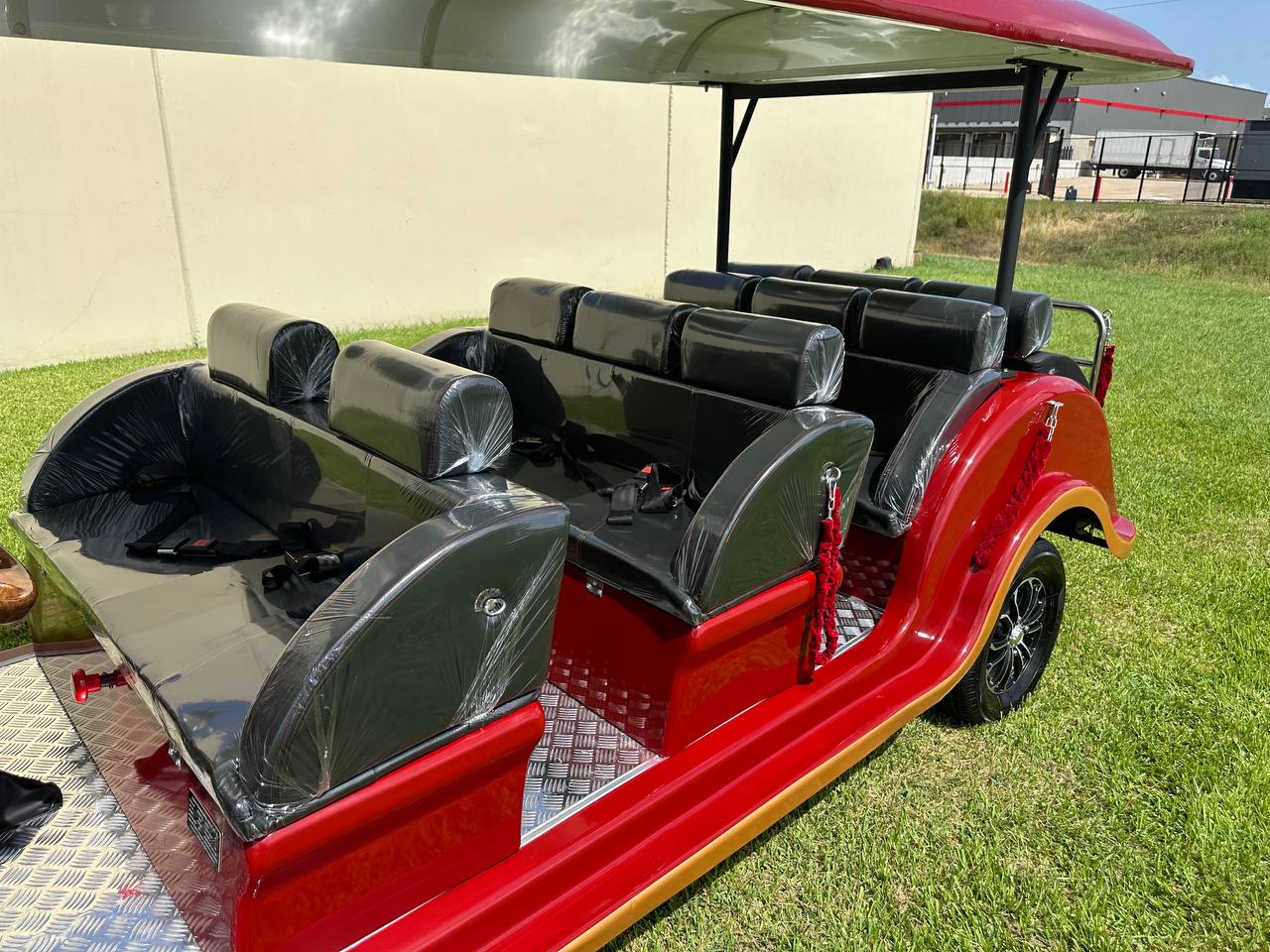 Vintage Electric 11-Passenger Sightseeing Cart