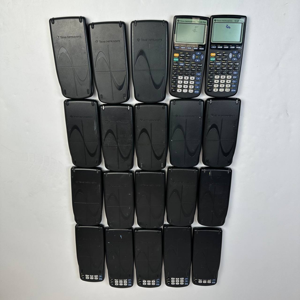 Texas Instruments TI-83 Plus Graphing Calculator Lot of 20 TI-83 for parts only