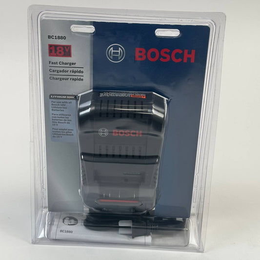 New Bosch 18V Fast Charger BC1880