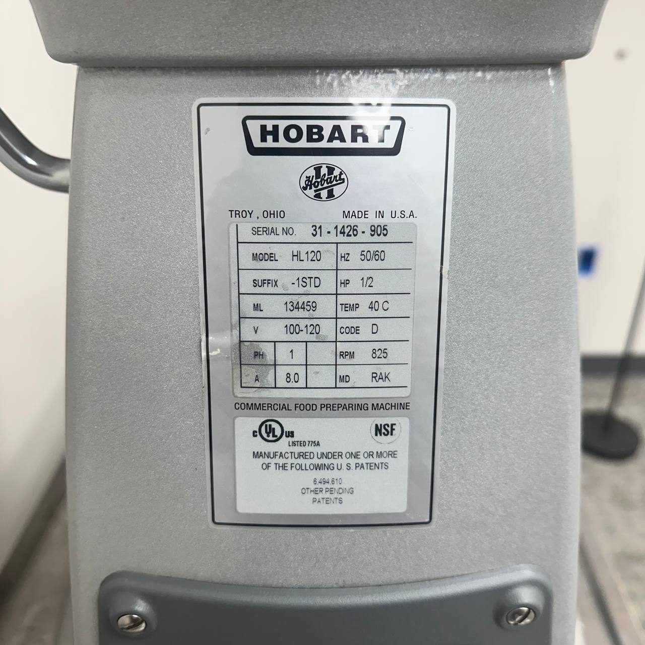 Hobart Legacy HL120 12-Quart Mixer