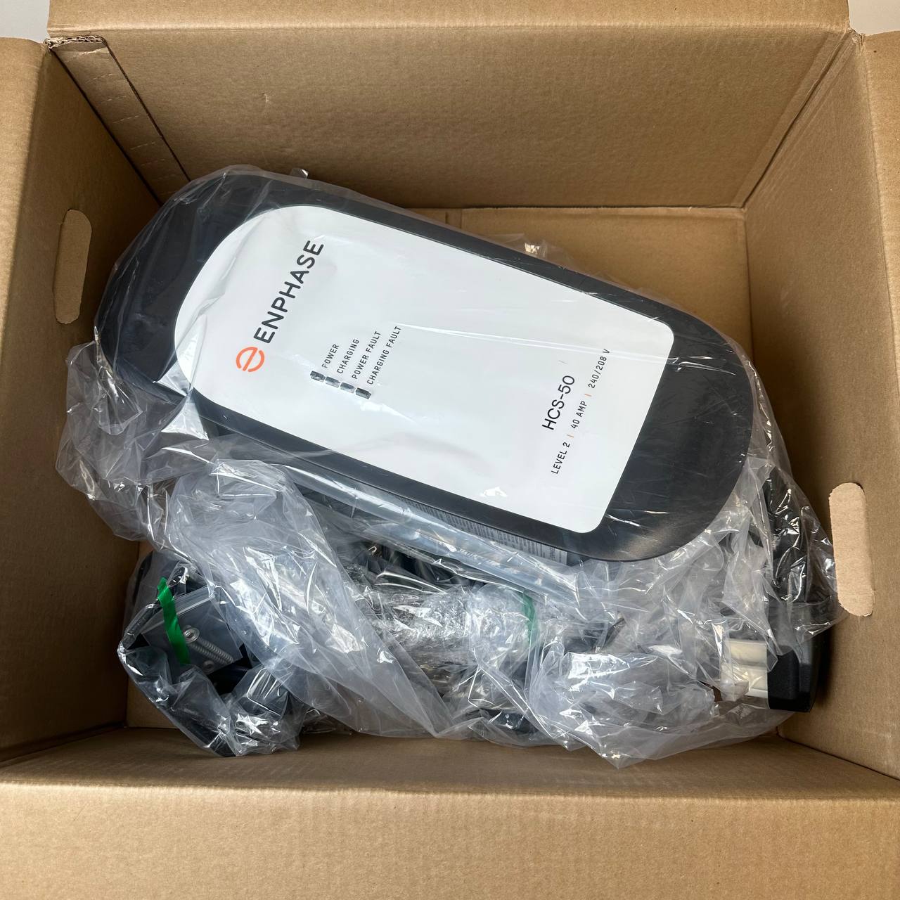 New in Box Enphase 50 Amp - HCS-50 Level 2 EV Charger