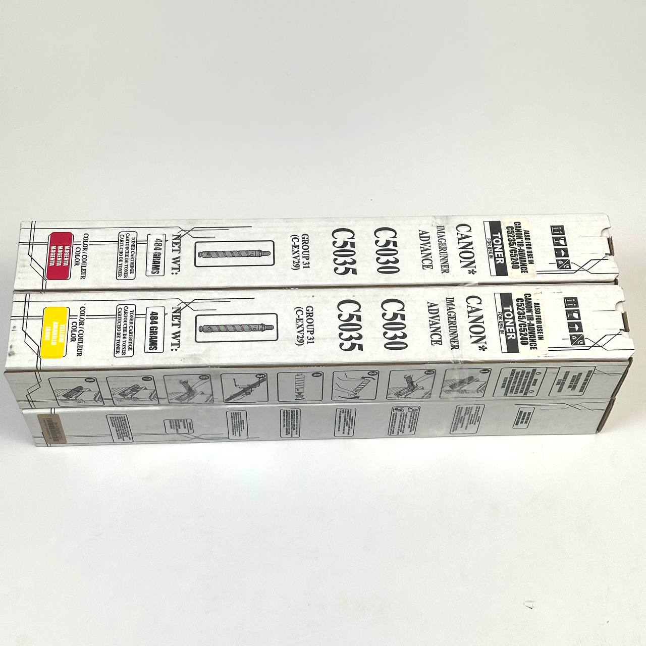 New Generic 4 pack color *for use in Canon C5030, C5035, C5235, C5240* toner cartridge