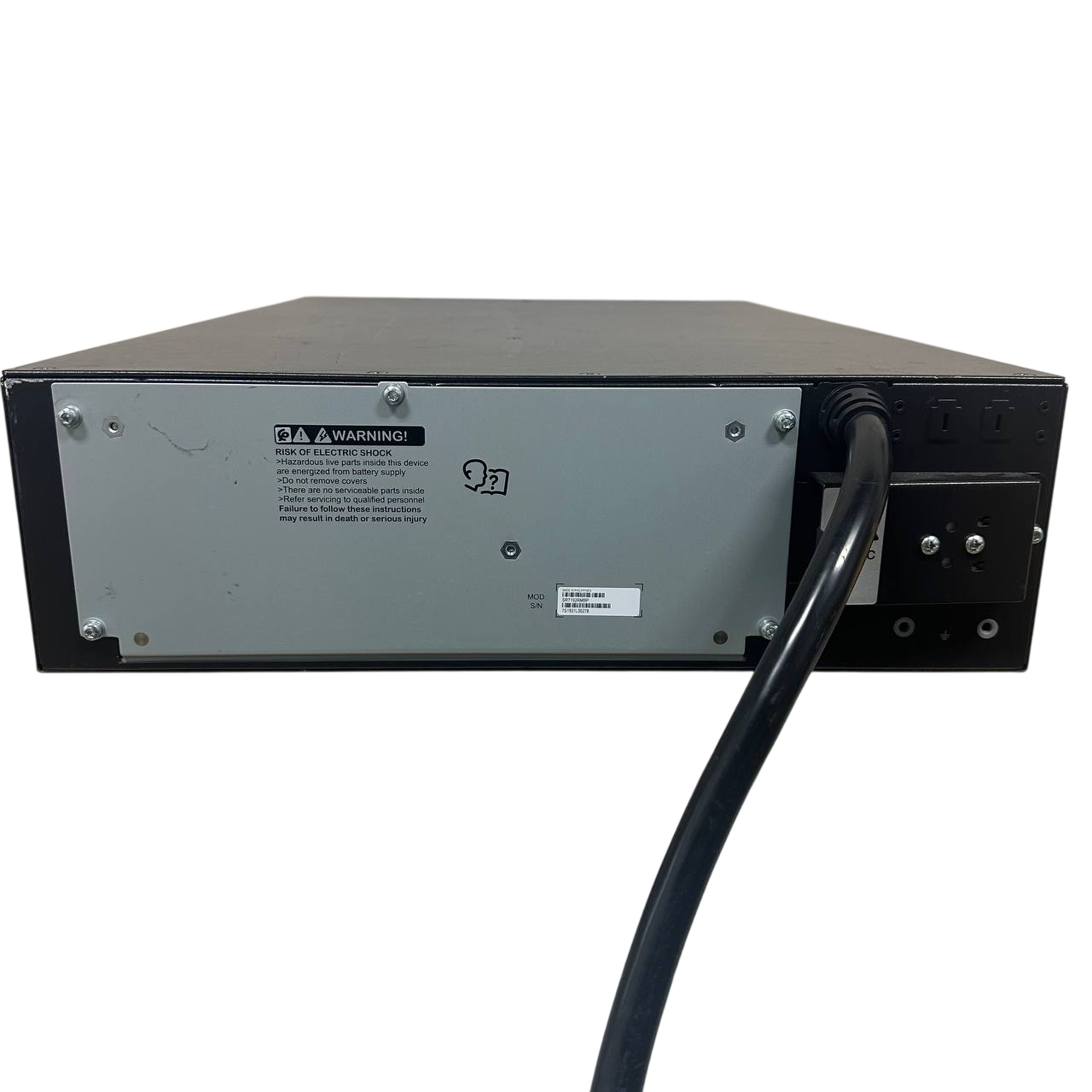 APC SRT192RMBP Smart-UPS On-Line 3U External Battery Pack Cabinet Only