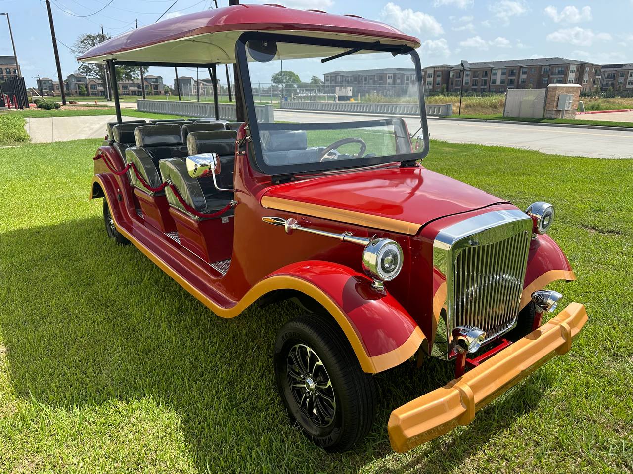 Vintage Electric 11-Passenger Sightseeing Cart