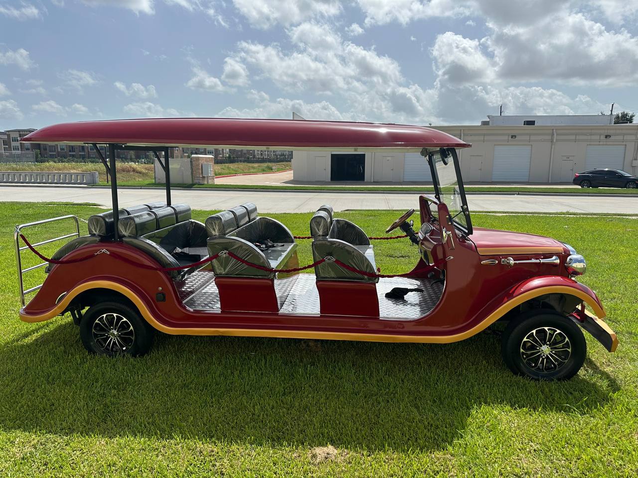 Vintage Electric 11-Passenger Sightseeing Cart