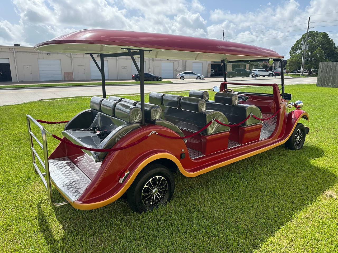 Vintage Electric 11-Passenger Sightseeing Cart